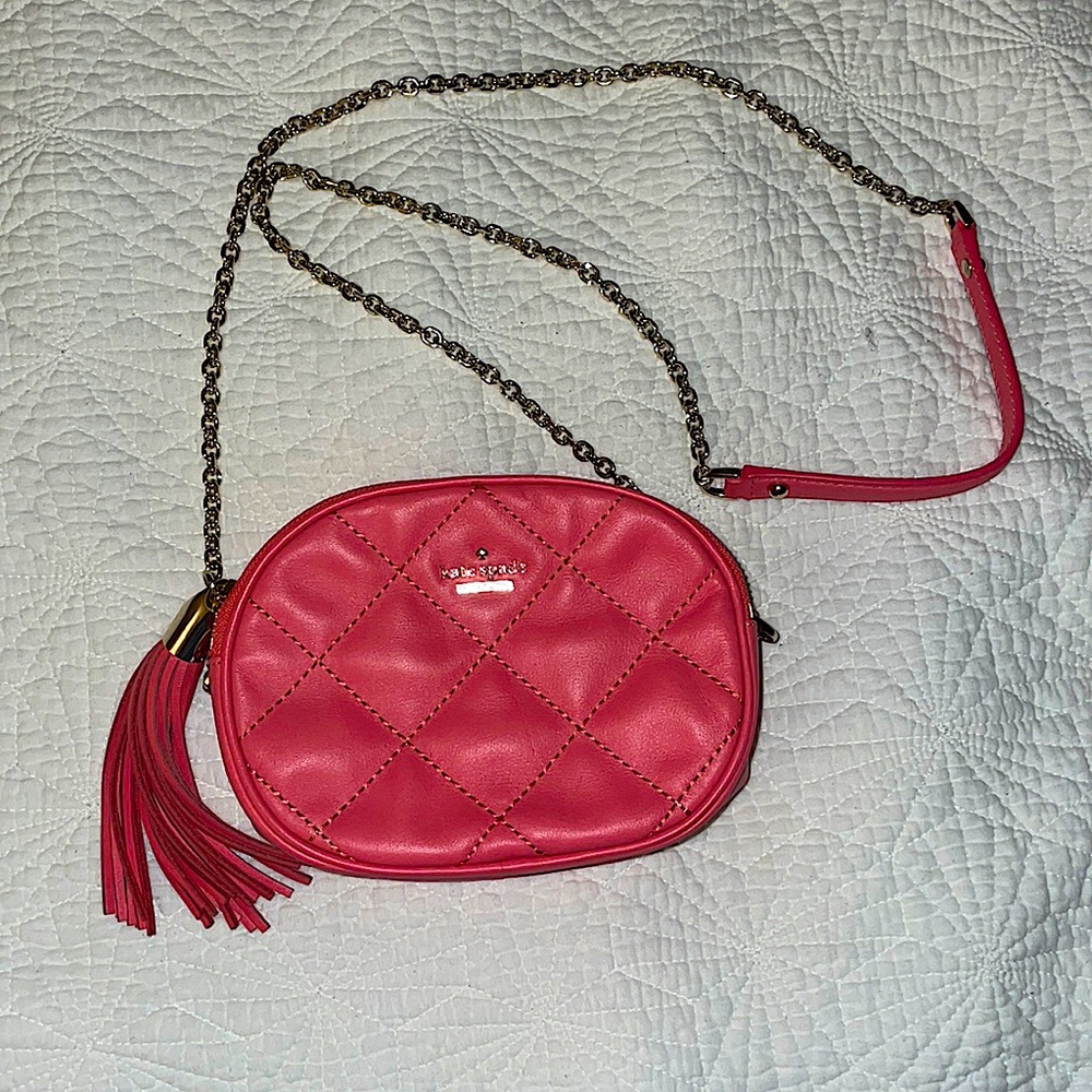 Kate Spade Emerson Place Tinley in warm guava color